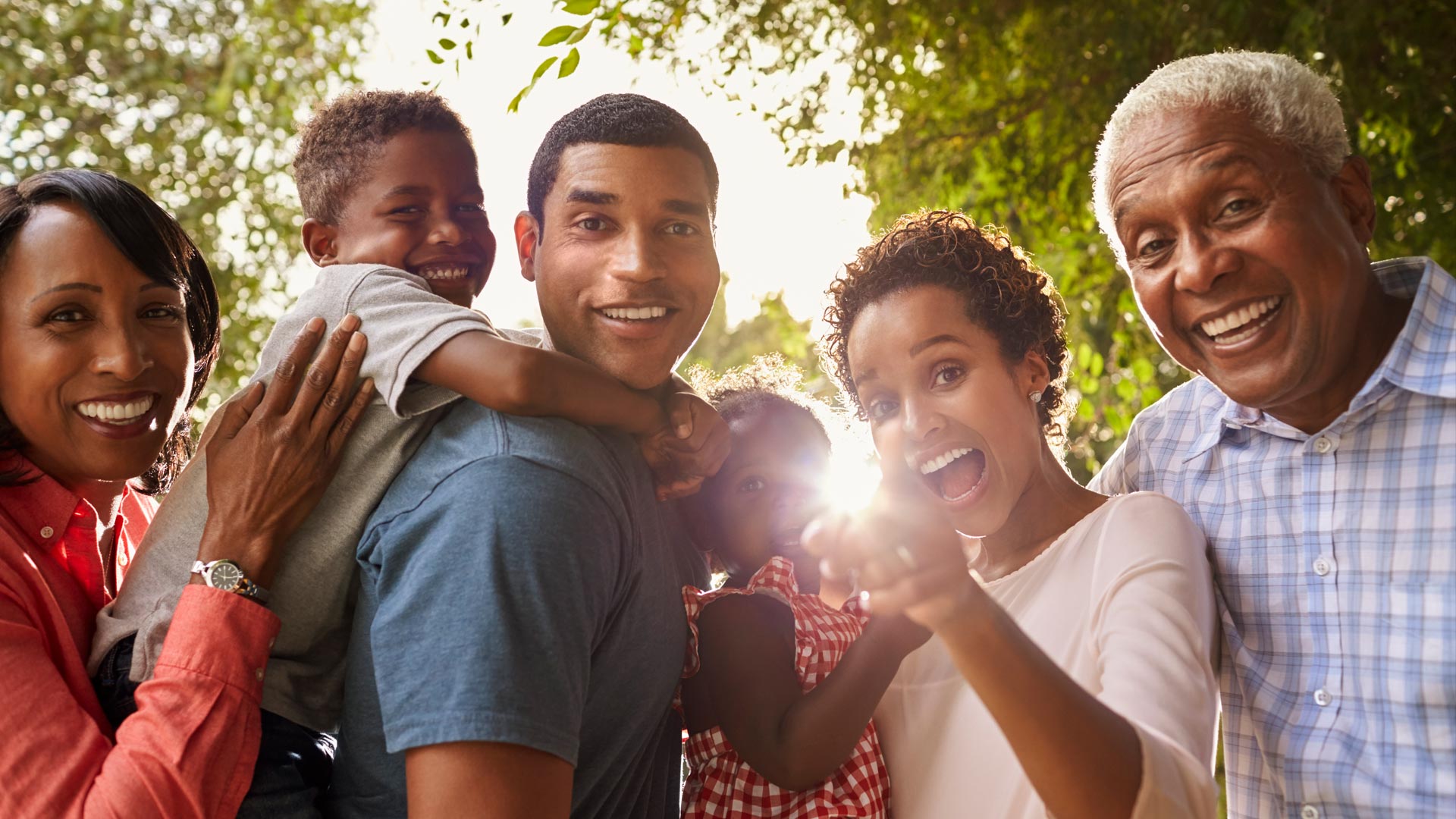 photo of a group of people representing community